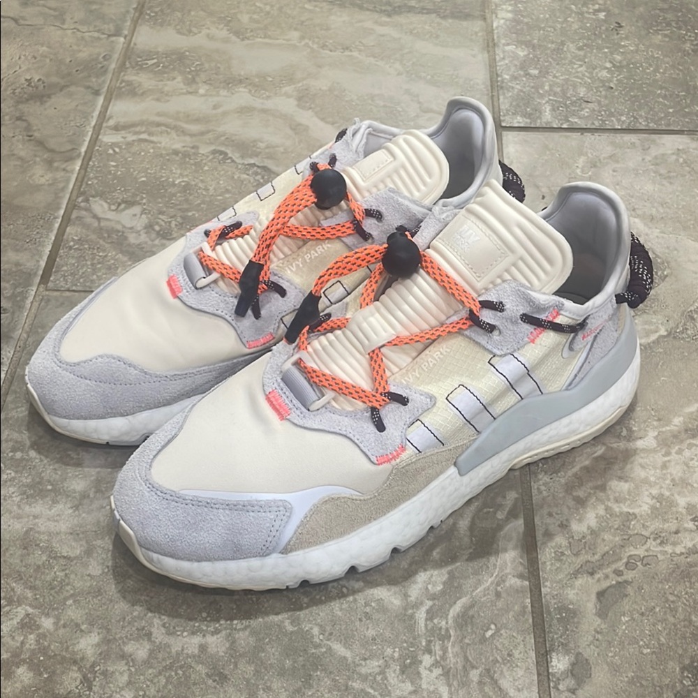 Adidas Ivy Park Nite Jogger Ecru Tint FX3239 Nicesnk Sz 11.5
